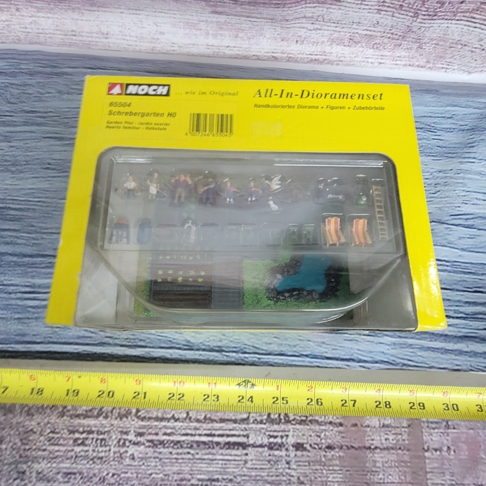NOCH - Garden Plot - HO - Model Kit - 65504 - sealed diorama