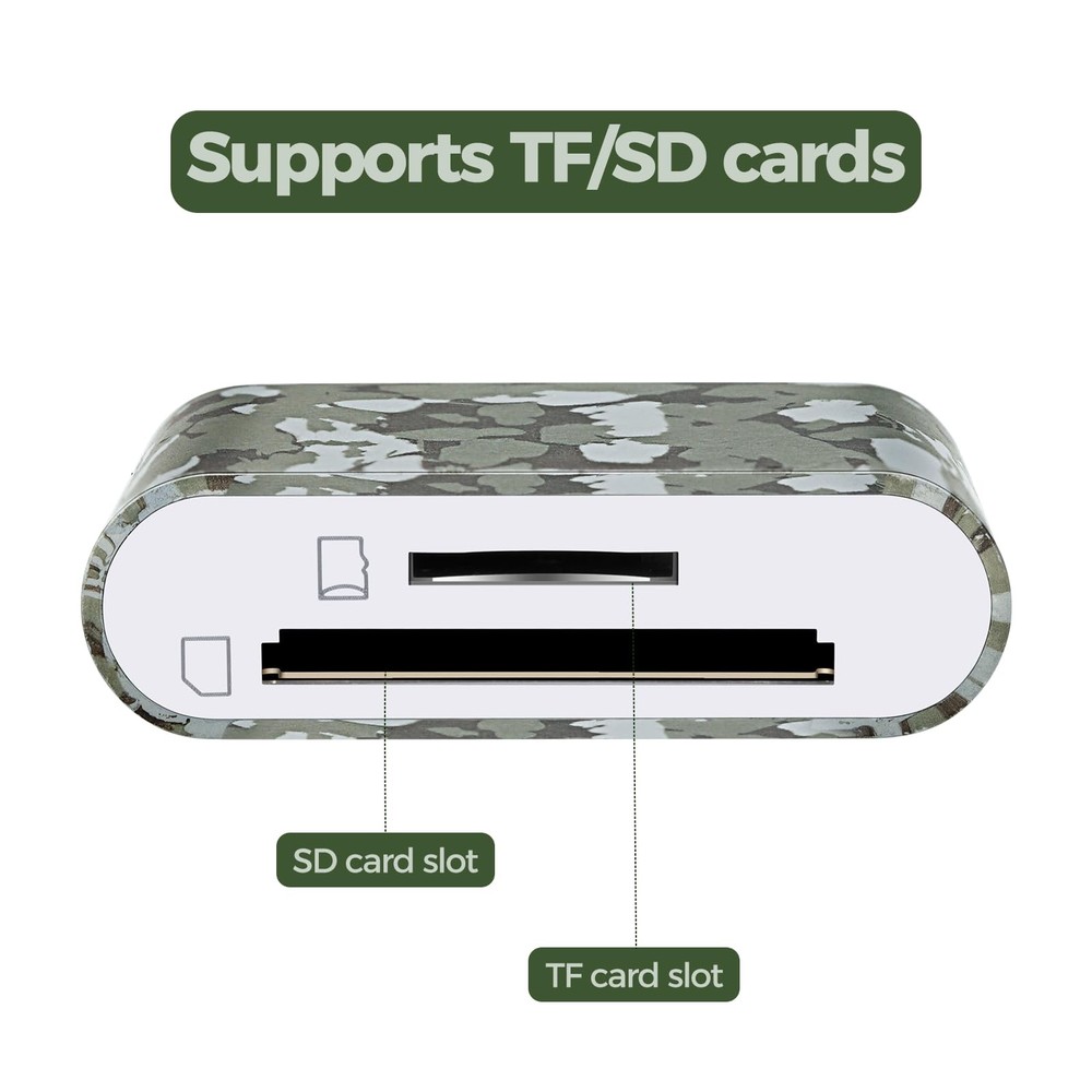 Trail Camera Viewer, Game SD Card Reader for 1 Count (Pack of 1)