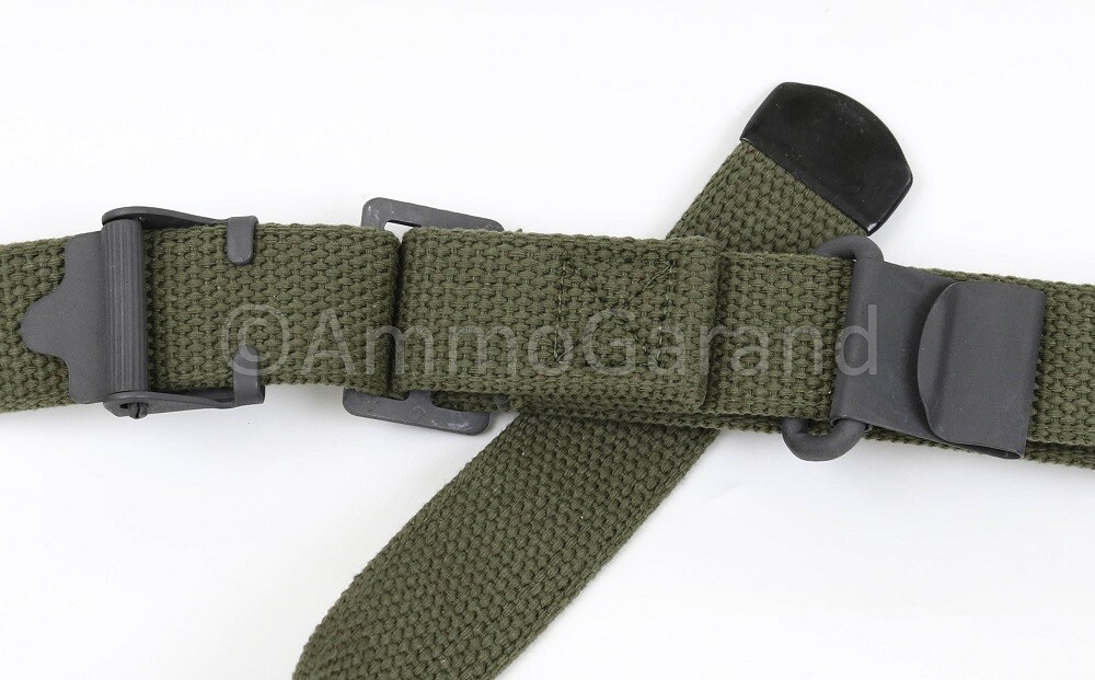 US M1 Garand Web Sling OD Cotton USGI Pattern AmmoGarand
