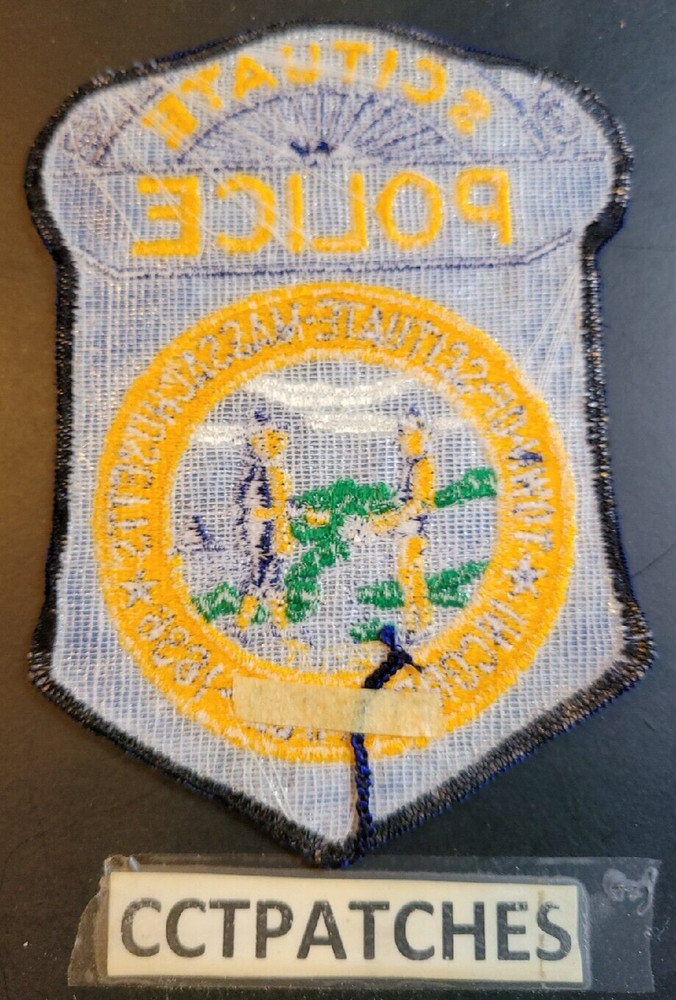 SCITUATE, MASSACHUSETTS POLICE SHOULDER PATCH MA