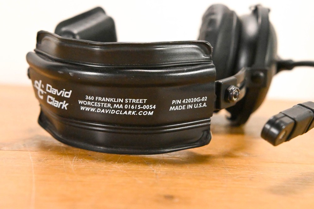 David Clark Single Ear, Over-The-Head Style Headset CG01YNB