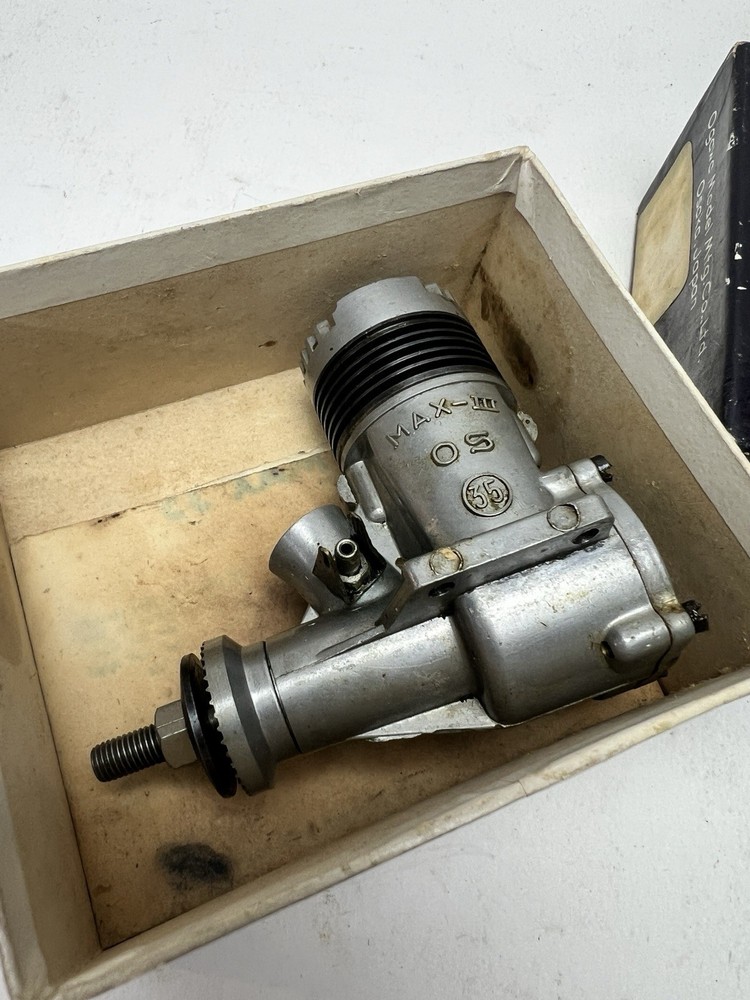 OS Max III 35 Control Line Motor Airplane Engine AS-IS
