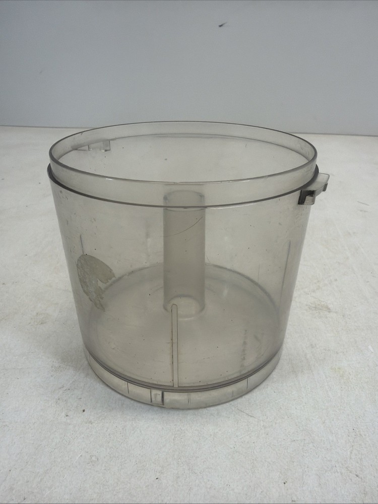 Black Decker HMP30 Food Processor Work Bowl Clear Plastic Circular Type
