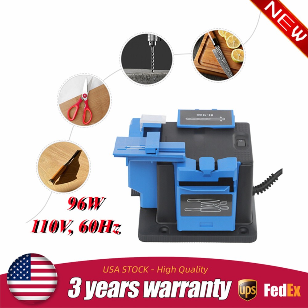 Electric Sharpener Multi Task Knife Scissor Drill Bit Chisel Sharpening Machine