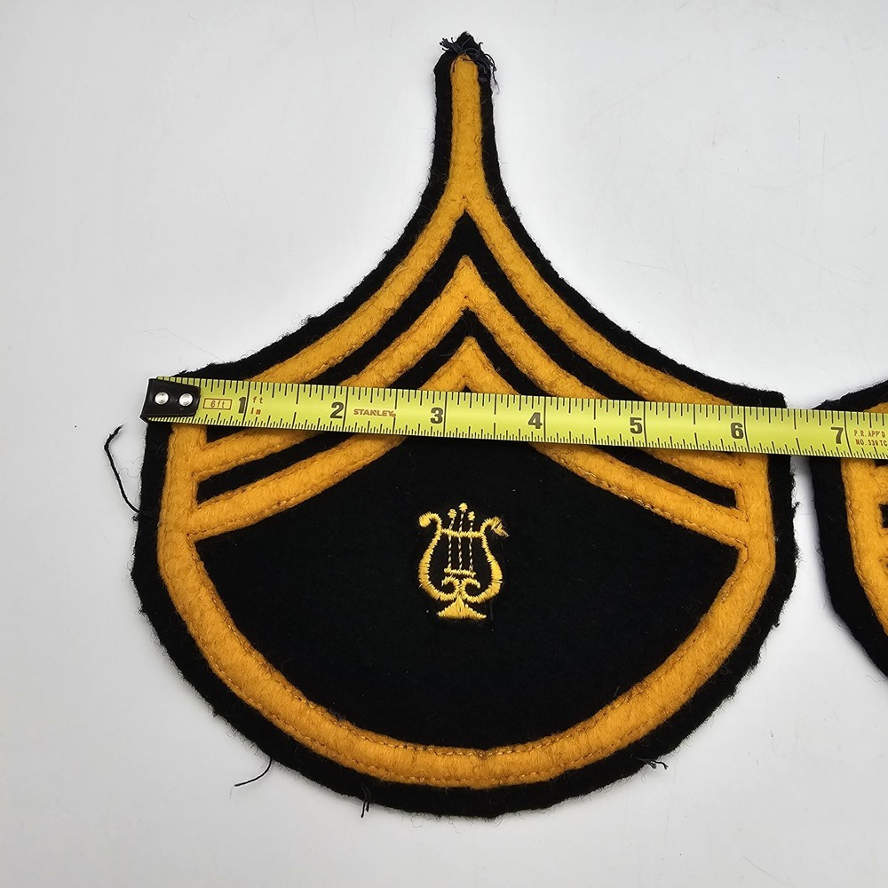 WW2 US Army Calvary Sergeant Band Patch Pair