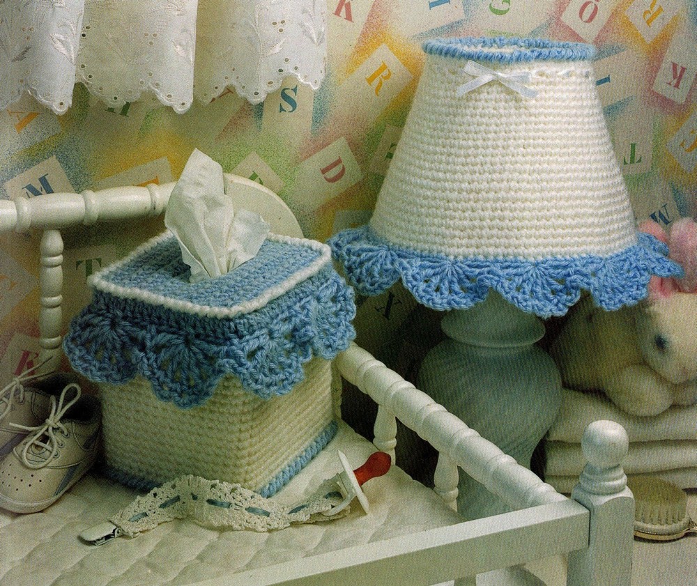 QUICK Delightful Nursery Set/CROCHET PATTERN INSTRUCTIONS ONLY