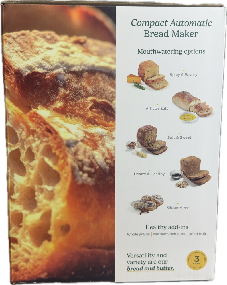 Cuisinart CBK11091 Compact Automatic Bread Maker (New in Box/Unused)