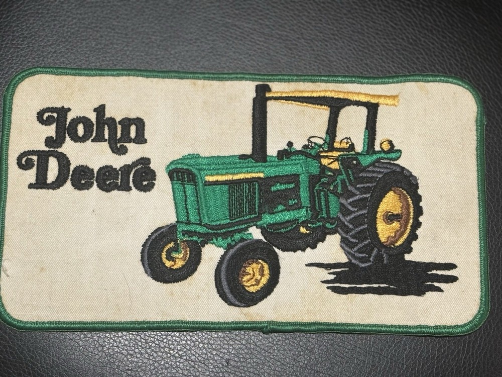Vintage John Deere Diesel Tractor Patch
