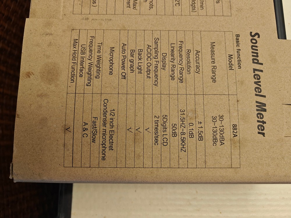 GoldChamp - Digital Sound Level meter
