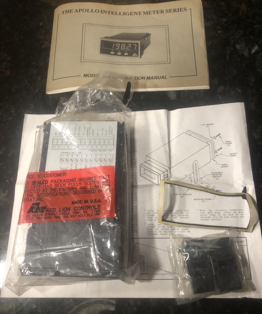 New Red Lion Controls IMA04101 Display