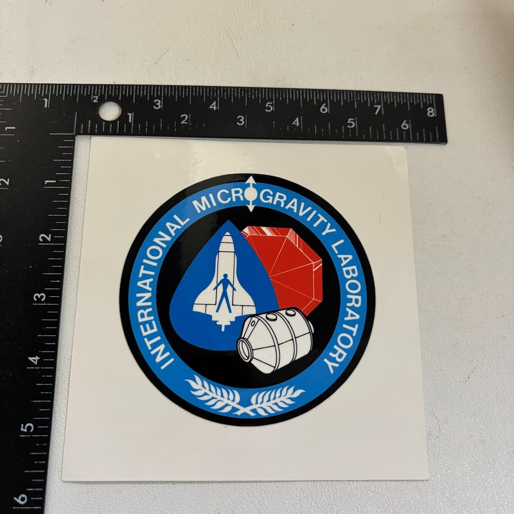 INTERNATIONAL MICROGRAVITY LABORATORY Sticker Decal 47SM