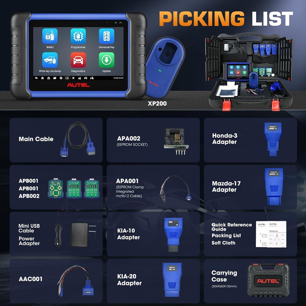 Autel MaxiIM IM508S PRO IMMO Key Programmer Auto Diagnostic OBD2 Scanner Tool