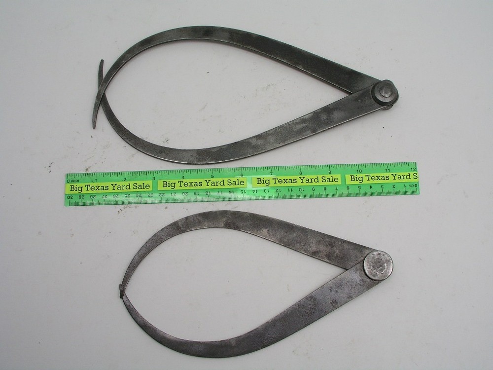 2pcs 9" & 10" Leg Inside Outside Caliper