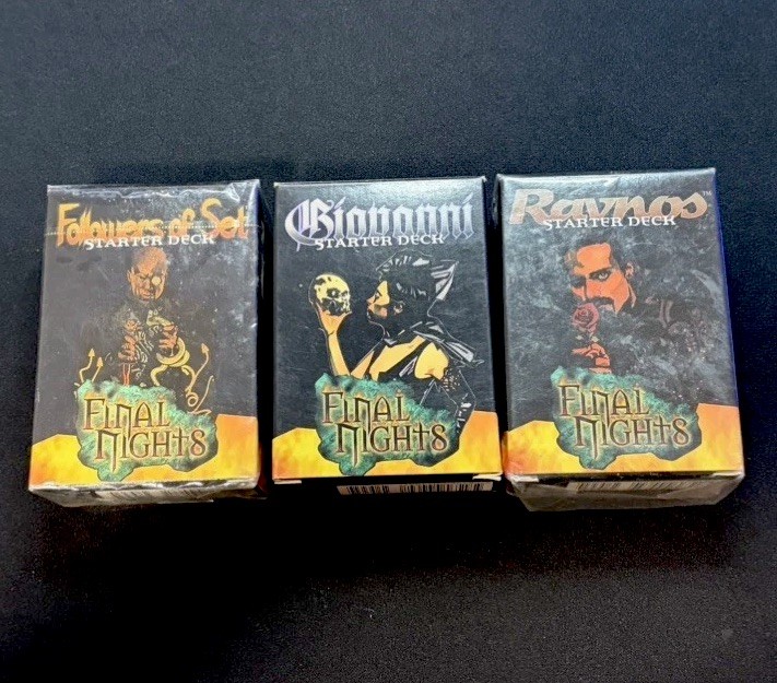 Vampire: The Eternal Struggle Starter Decks VTES, Final Nights / JYHAD SET