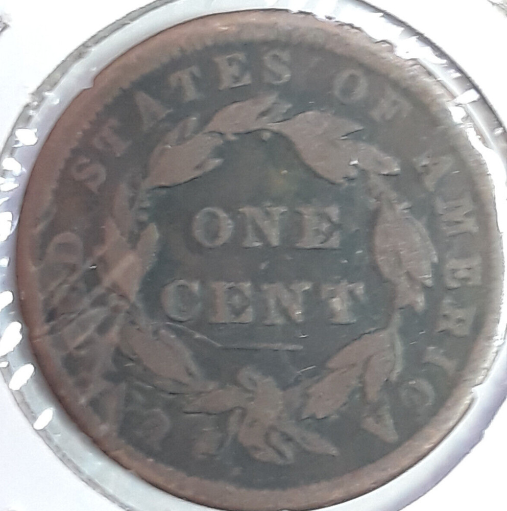 1838 Coronet Head Large Cent