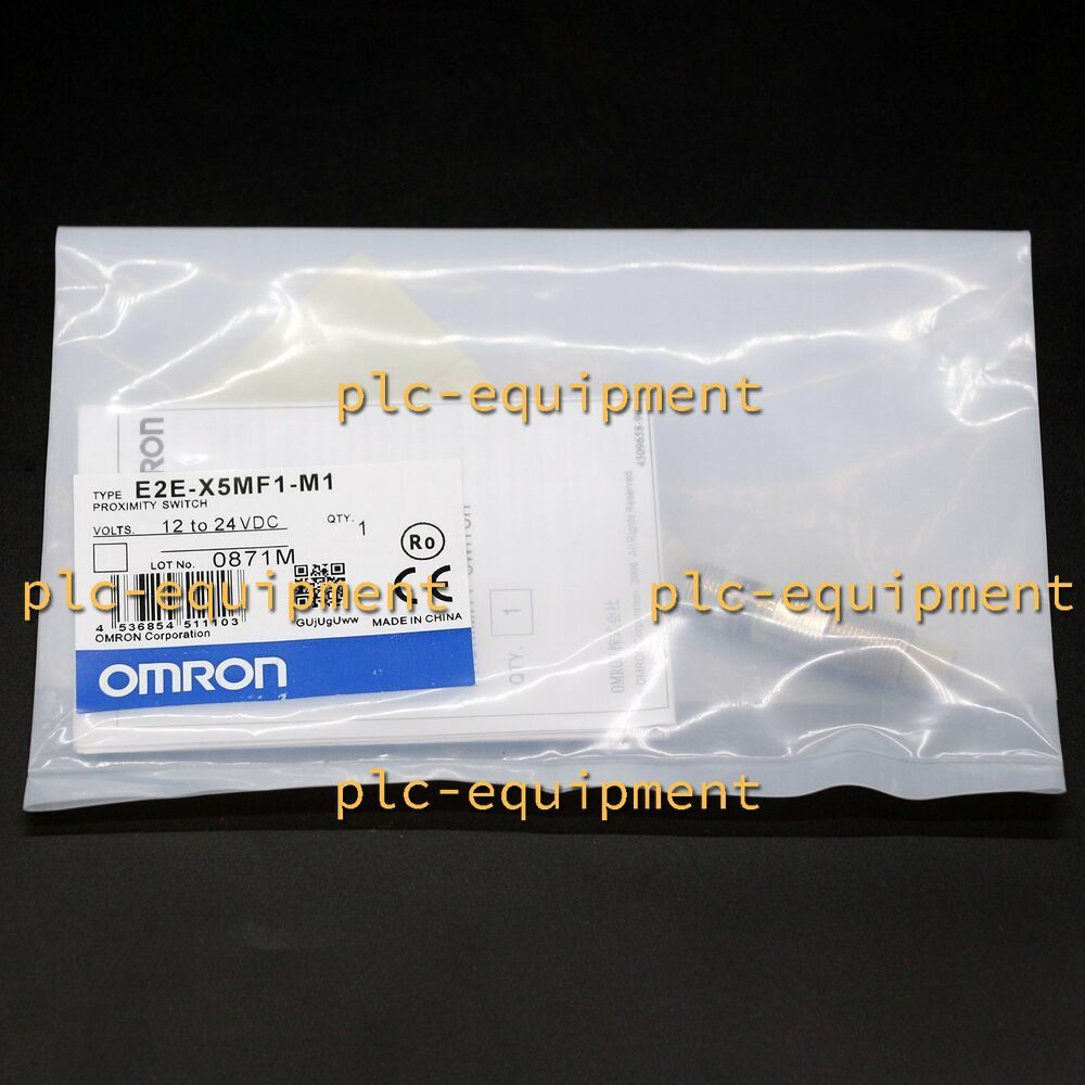 Omron E2E-X5MF1-M1 Proximity Senser Switch Cable E2EX5MF1M1 New In Box