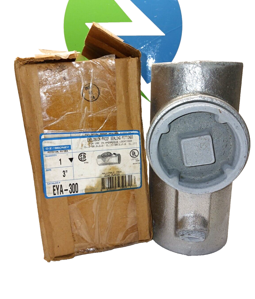 NEW OZ-GENDNEY 3" EXPLOSION PROOF SEALING FITTING EYA300