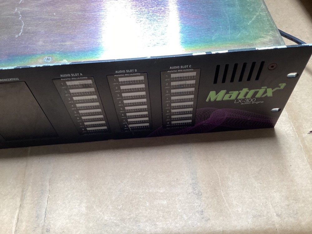 Meyer Sound LX-300 Matrix 3 Processor With Cards Error Codes Free Shipping