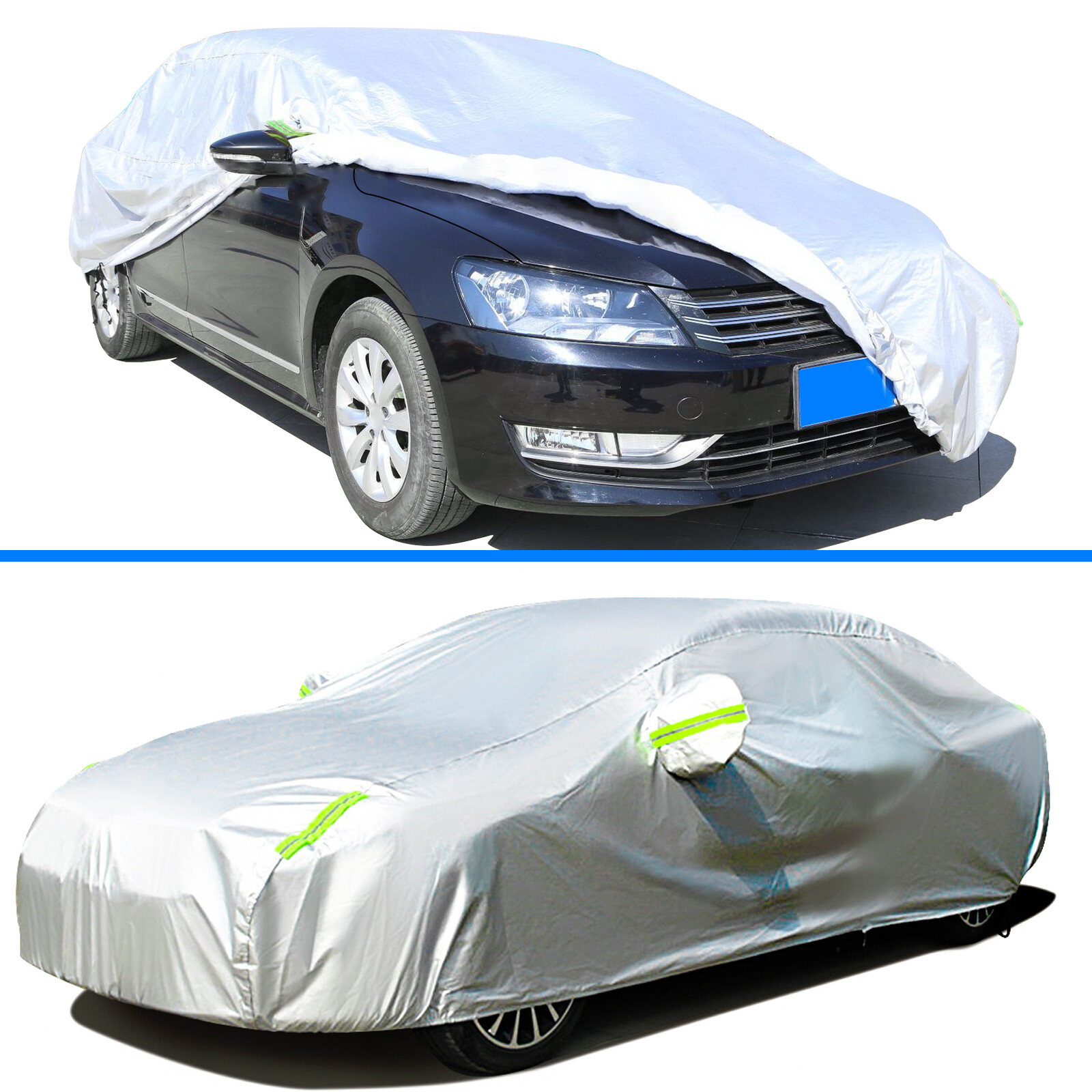 XL Full SUV Car Cover Waterproof Outdoor Sun Dust Scratch Rain Snow Breathable