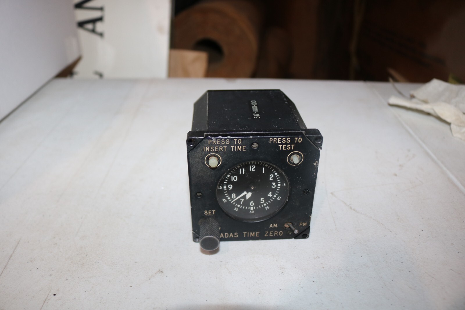 Rare! Vietnam era RF-4 RF-101 cockpit ASQ-90 digital data time inserter C-6383