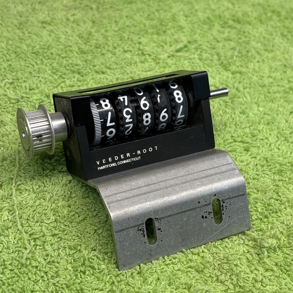 veeder root counter mechanical 5-digit