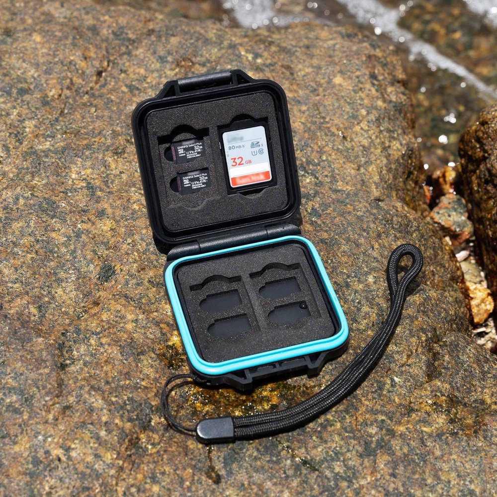 JJC 12 Slots Portable SD Micro For 4 SD+8 SD, 4