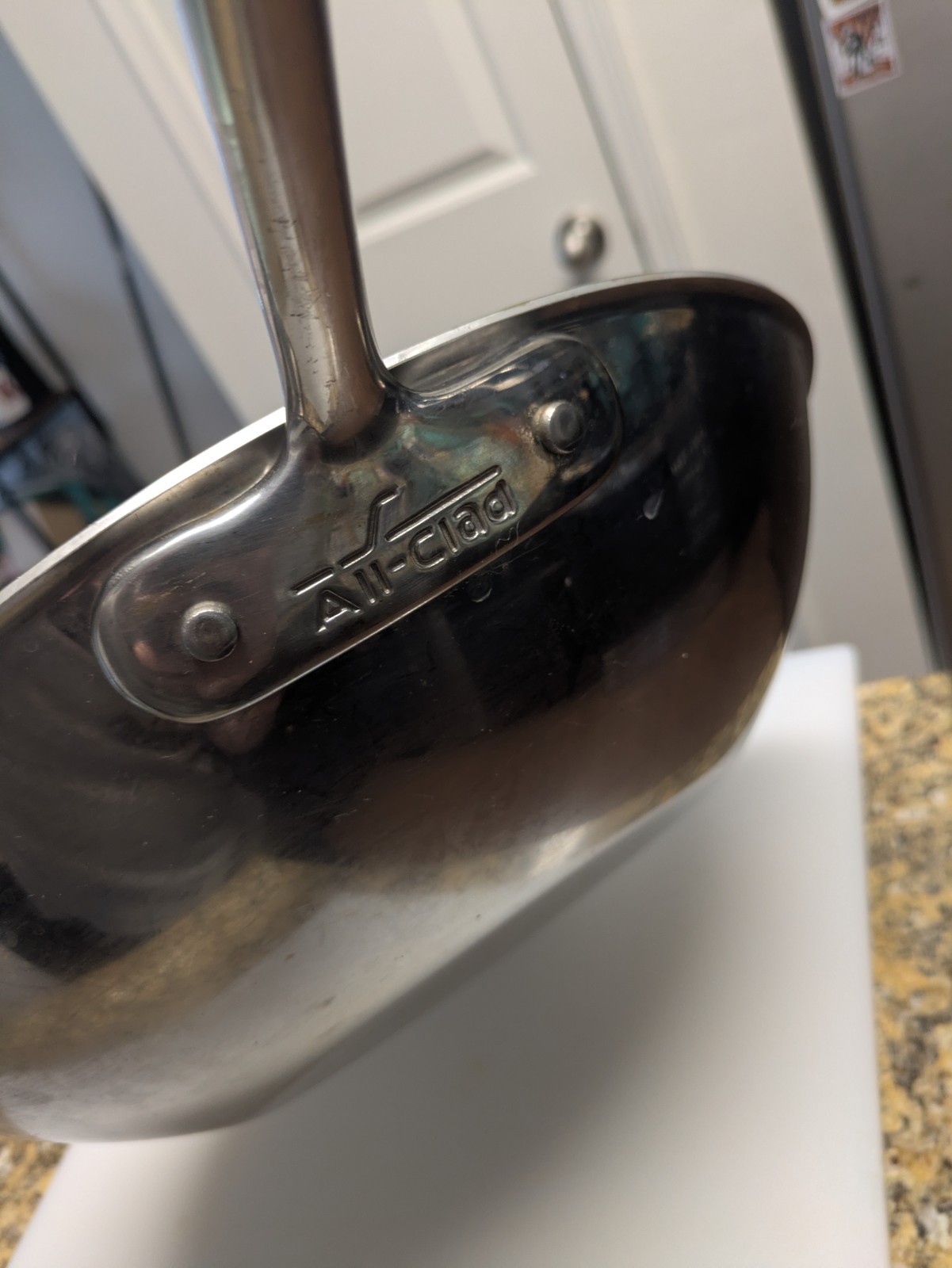 All-Clad 14" Stainless Steel Large Stir Fry Pan Wok