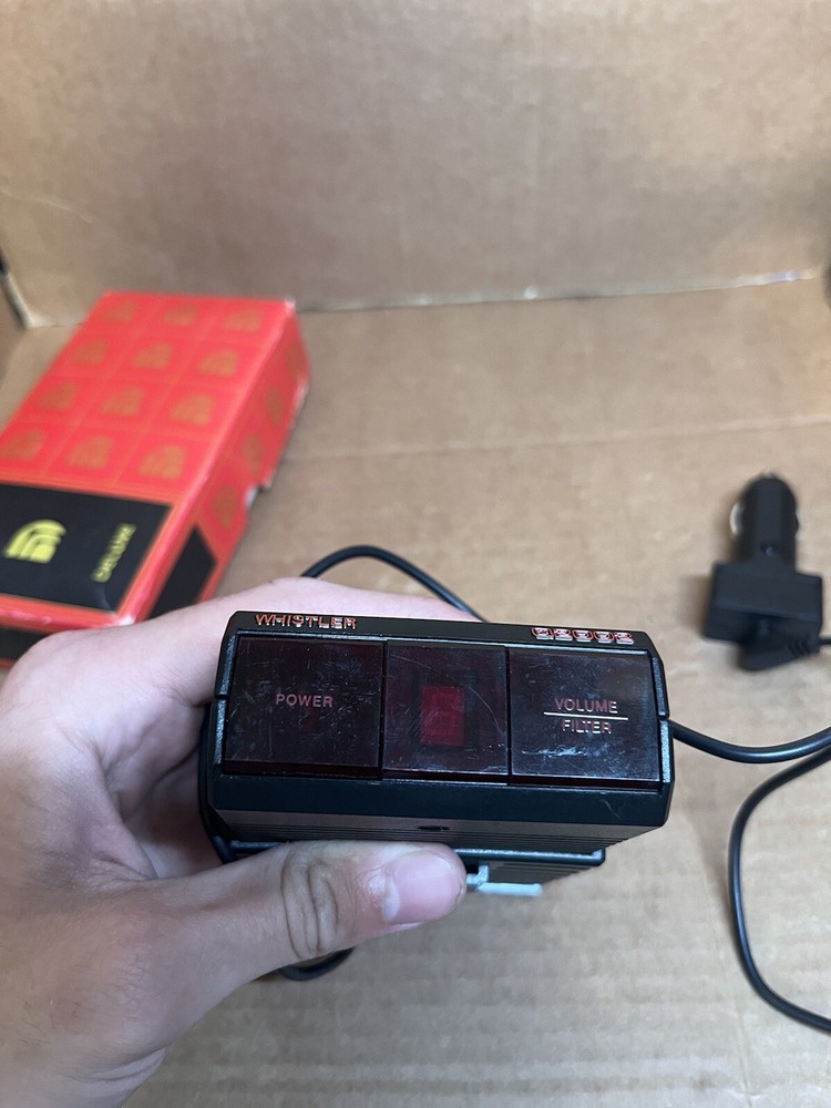 Whistler Q2002 High Performance Speed Radar Detector - Tested