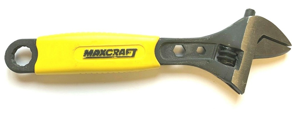 MAXCRAFT 8" ADJUSTABLE WRENCH #62304 - NEW!