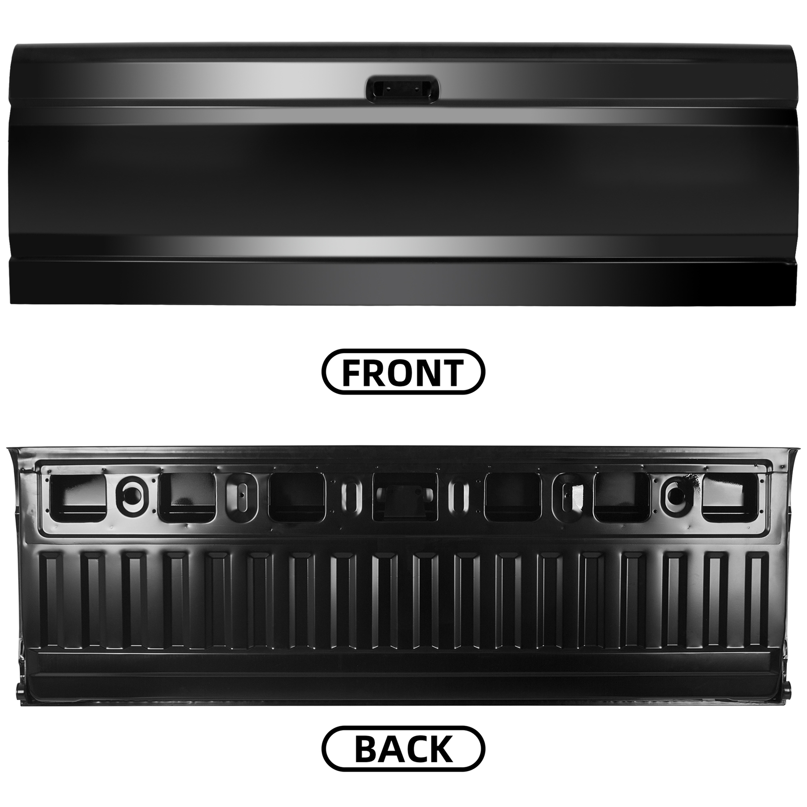 NEW Primed - Rear Tailgate for 1987-1996 Ford F150 F250 F350 Truck
