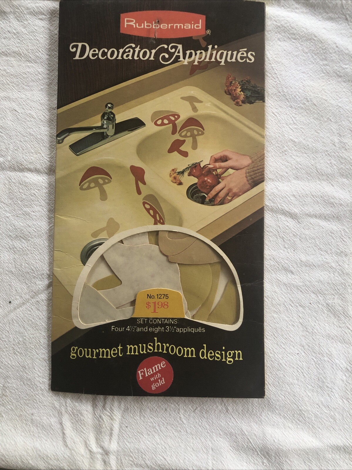 Vintage Rubbermaid Appliqués 1969 & 1972