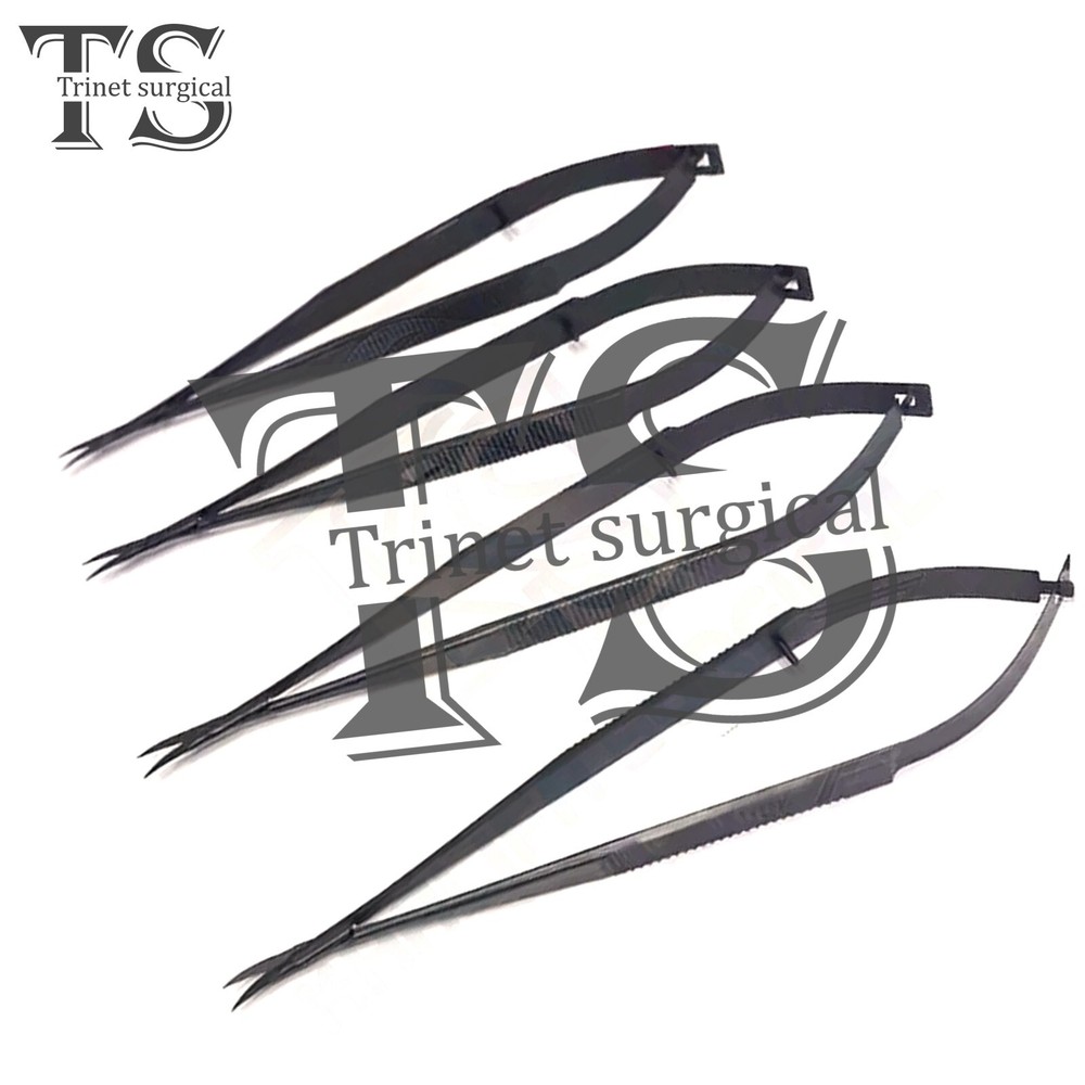 New 4pcs Kamiyama Type Micro Scissors neurosurgery instruments