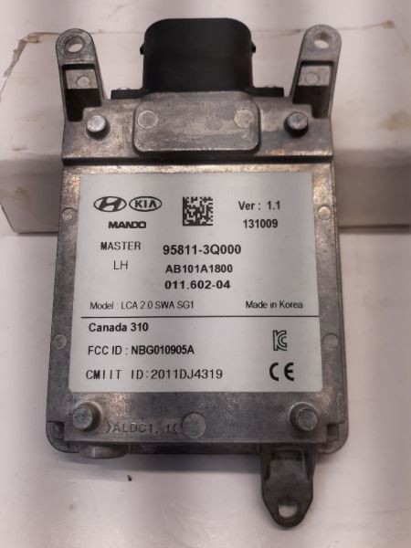 09-14 SONATA BLIND SPOT RADAR MODULE LEFT DRIVERS SIDE