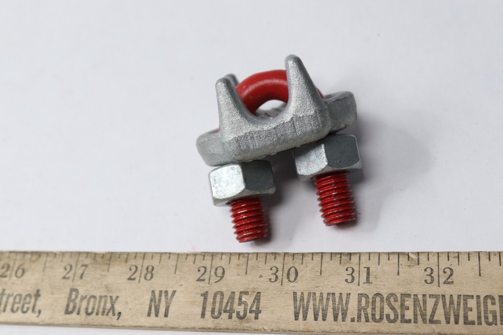Crosby Galvanized Drop Forged Wire Rope Clip 7/16" 1010113