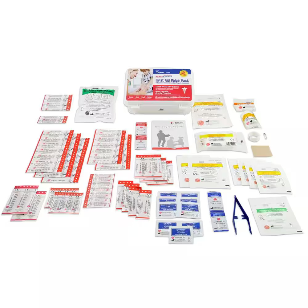 77-Piece First Aid Kit