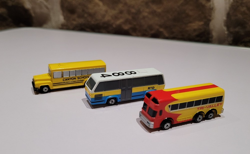 Micromachines 1990 Public Transportation #8 Complete Set
