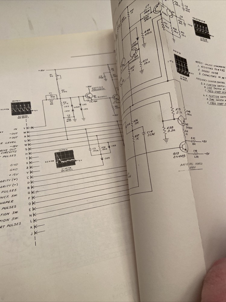 Northeastern Technical Instruction Manual Model 40-70 Communications Counter #F