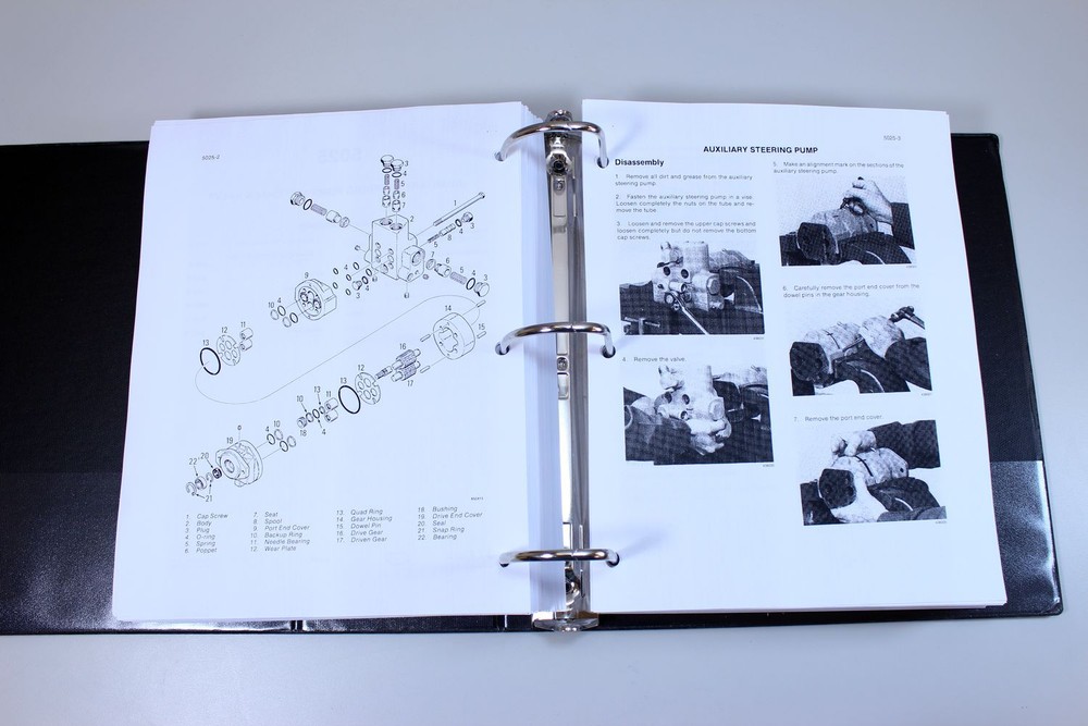 Case W14B Wheel Loader Service Technical Manual Repair Shop In Binder