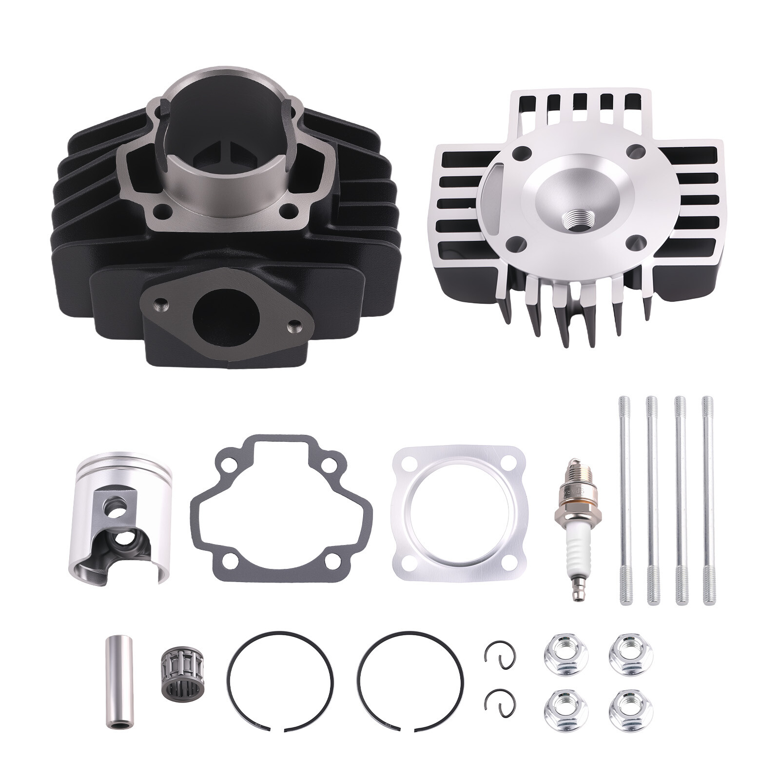 60CC BIG BORE KIT CYLINDER PISTON GASKET HEAD TOP END FOR YAMAHA PW50 1981-2009