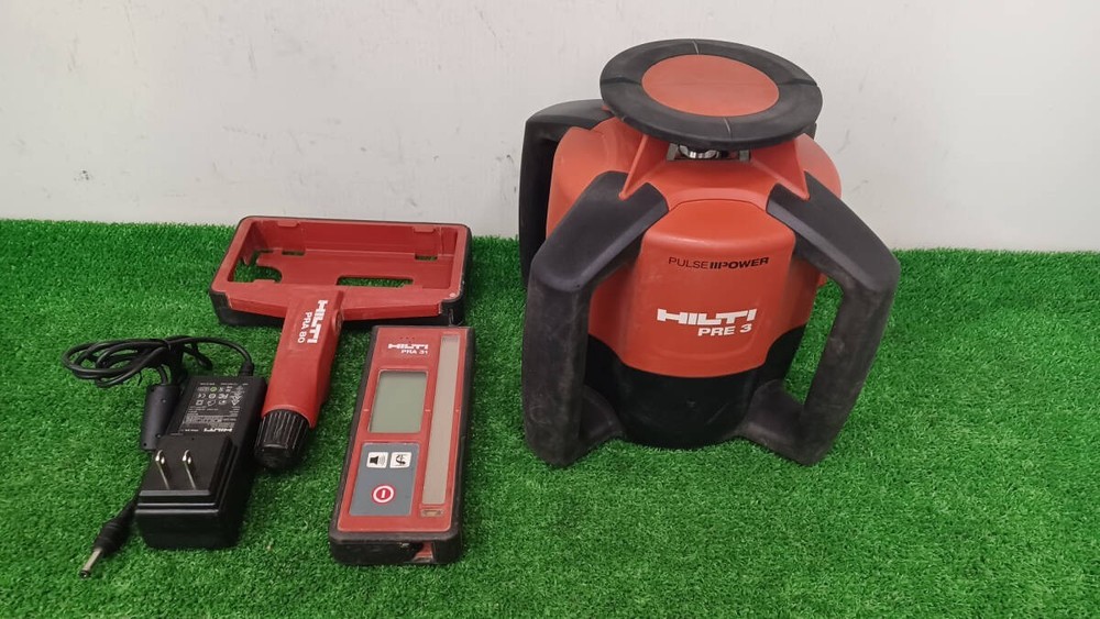 HILTI PRE3 Rotary Laser Level Tested Working Construction Tool
