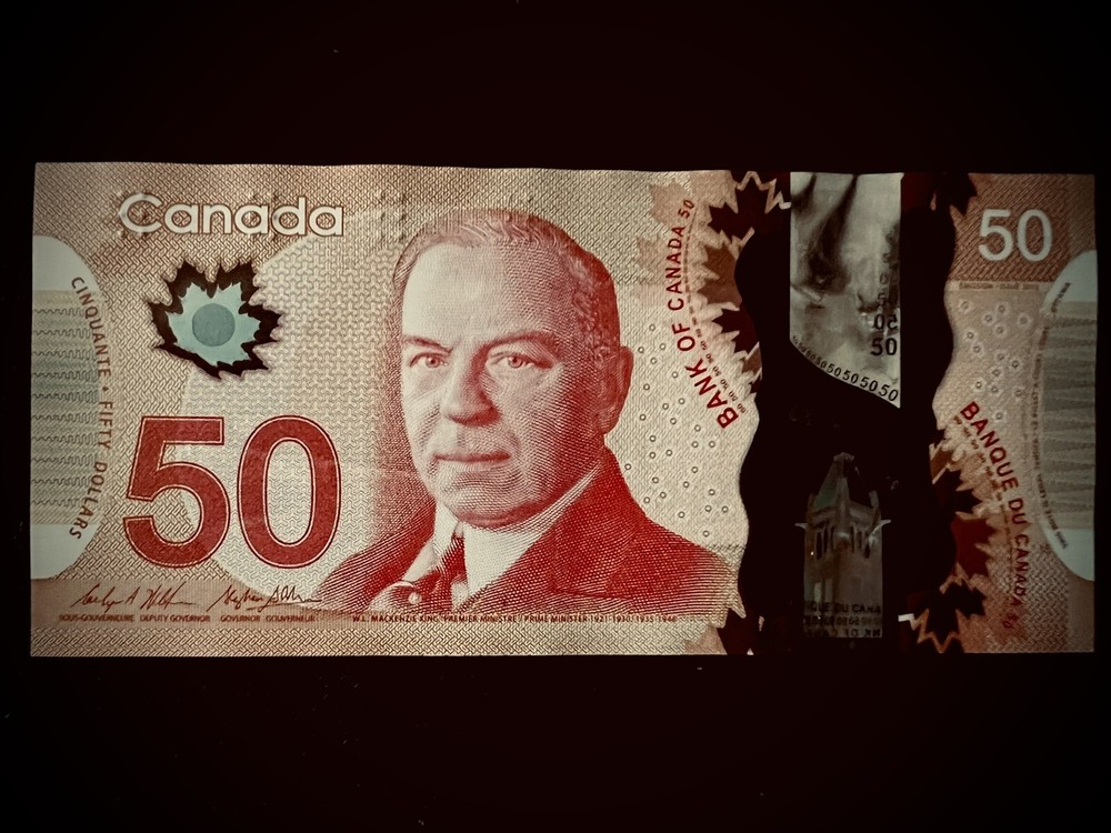 CANADA 50 REAL “CRISP” BANKNOTE