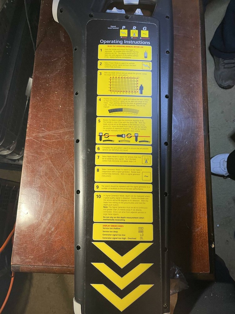 DEPTH FINDING CABLE AVOIDANCE TOOL BODCAT TXD33