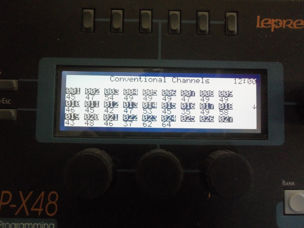 Leprecon LP-X48 X Programming Lighting Console Controller 1024 DMX Channels
