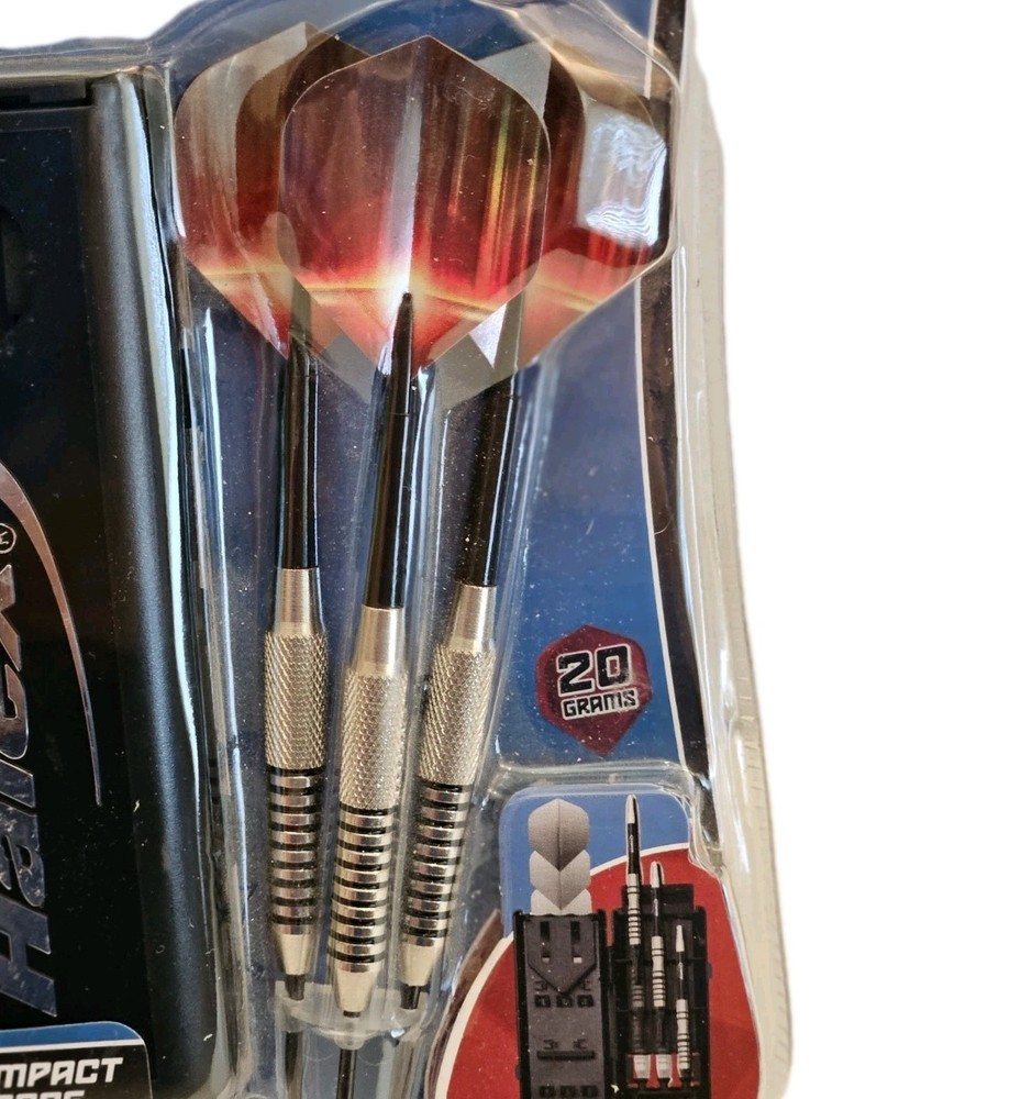New Halex Gravity 2.0 Steel Tip Darts with Compact Case.