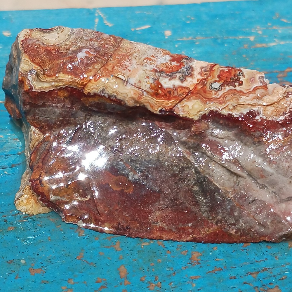 Lapidary Moss Agatey SLICE Ready To Dice