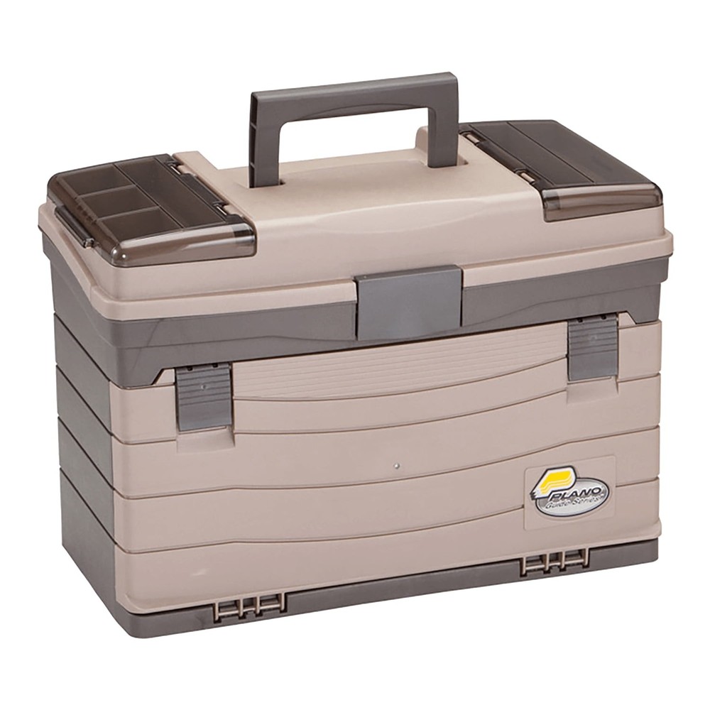 Fishing Guide Series 4-Drawer Tackle Box Graphite/ Sandstone