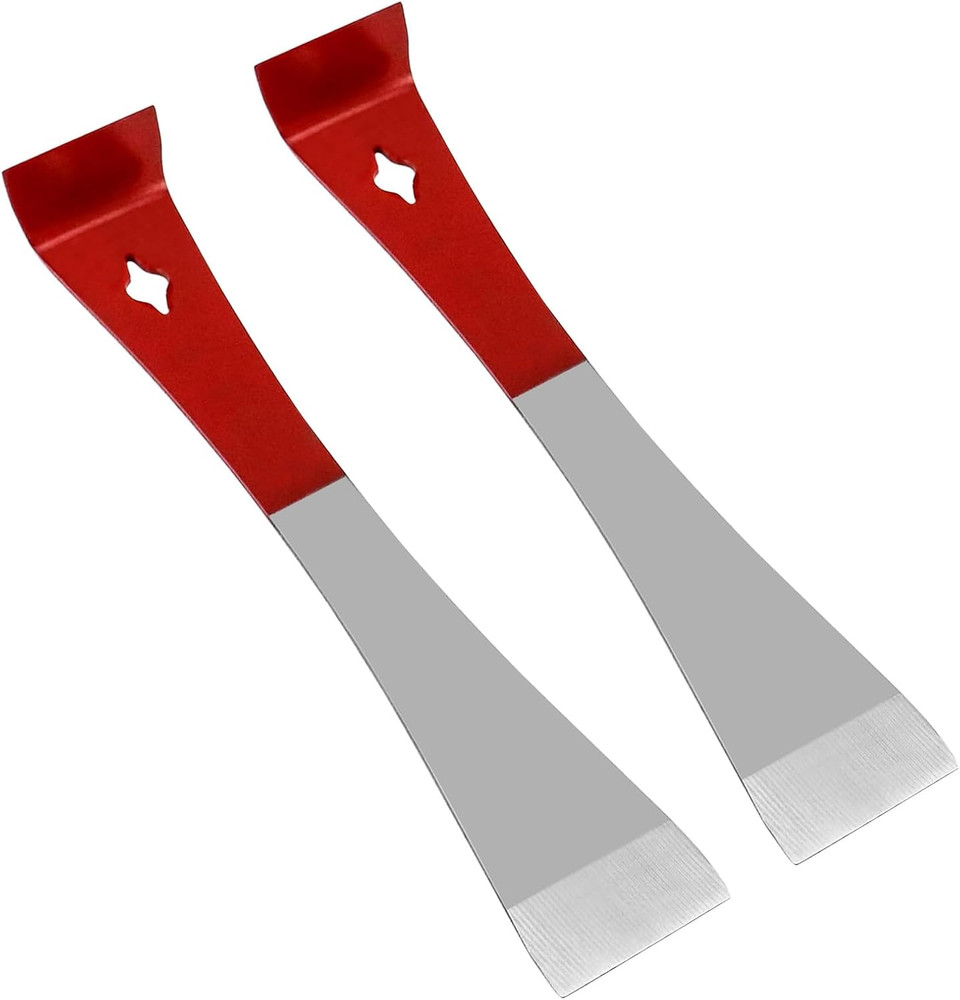 2PCS Stainless Steel Beekeeping Hive Scraper Tools - Essential Beekeeper Equi...