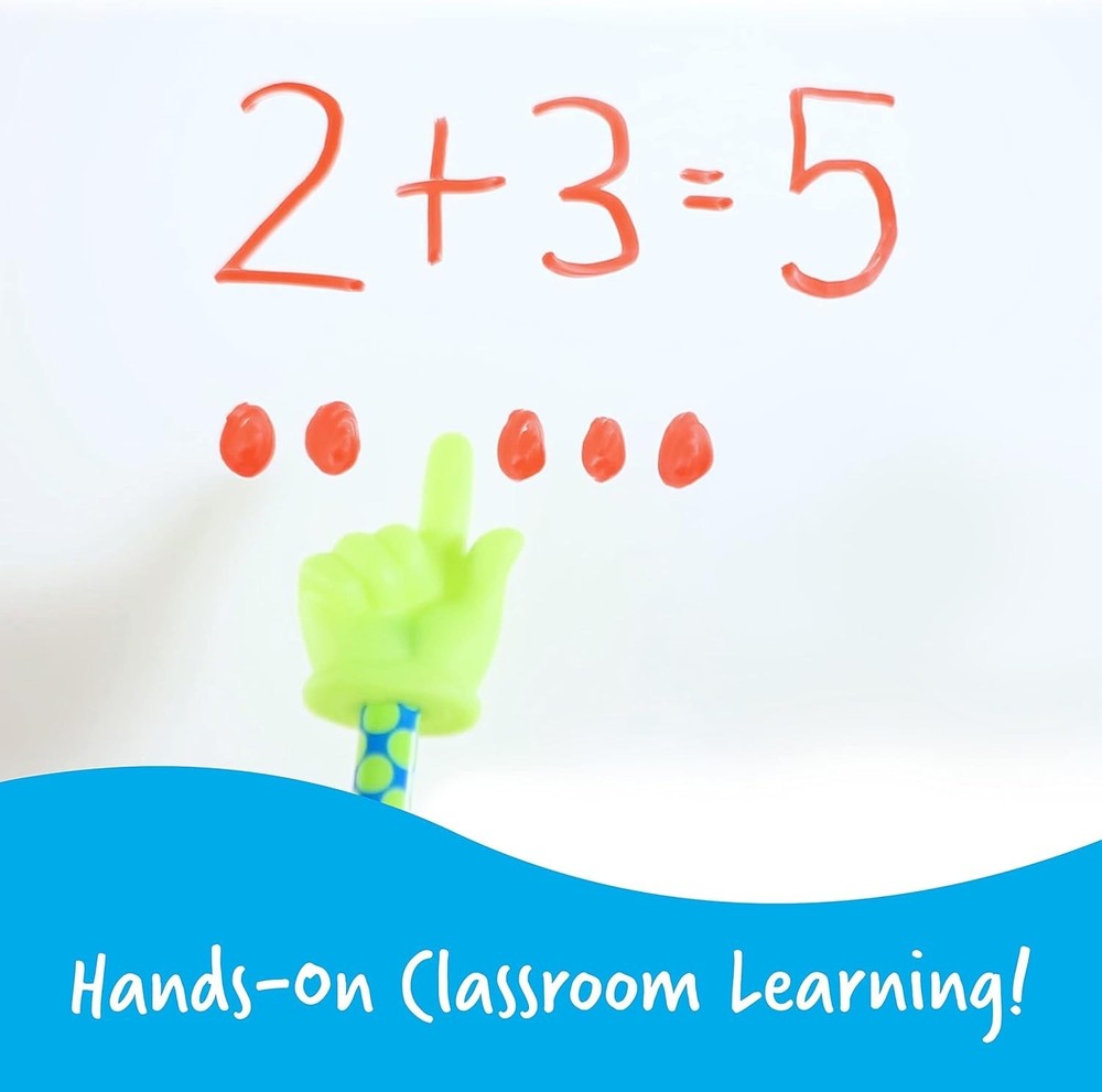 Learning Resources Patterned Hand Pointers - Perfect for Classroom Participation