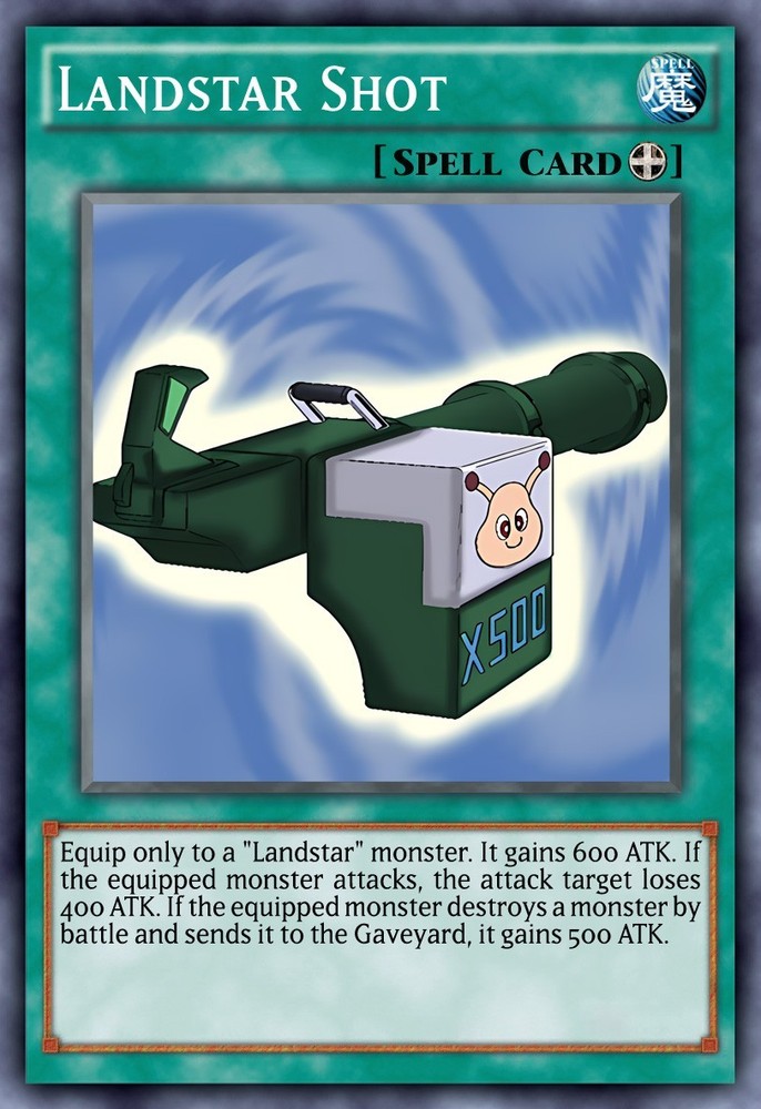 Landstar Shot ANIME EFFECT HOLO card