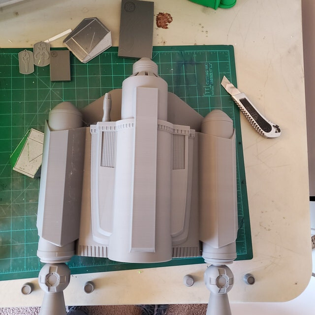 Phoenix Din Djarin Raw DIY Jet Pack Kit | Includes Mount!